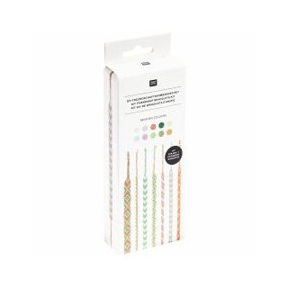 DIY Freundschaftsbänder Set, Neon Mix von Rico