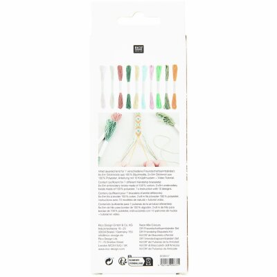 DIY Freundschaftsbänder Set, Neon Mix von Rico
