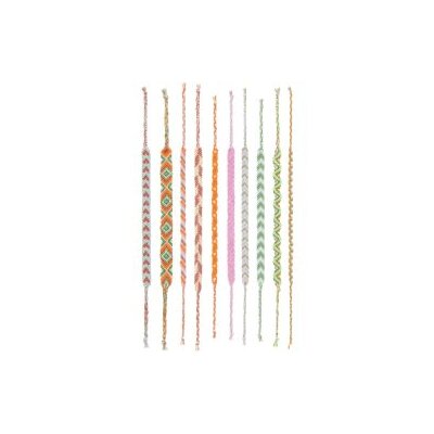 DIY Freundschaftsbänder Set, Neon Mix von Rico