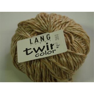 Twin color Farbe: 39 braun weiß *