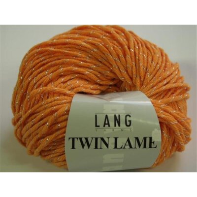 Twin lamé  Farbe: 159 orange *