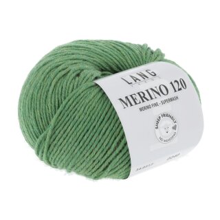 MERINO 120 GRÜN MELANGE 34.0317