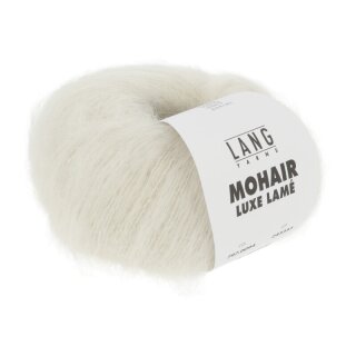 MOHAIR LUXE LAME SILBER-OFFWHITE 797.0094
