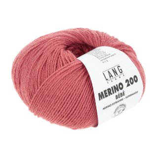 MERINO 200 BEBE HIMBEERE 71.0365