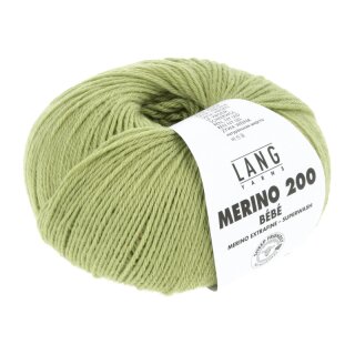 MERINO 200 BEBE HELLGRÜN 71.0417