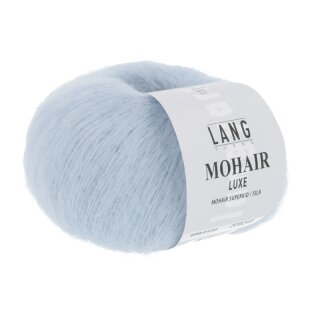 MOHAIR LUXE EISBLAU 698.0120