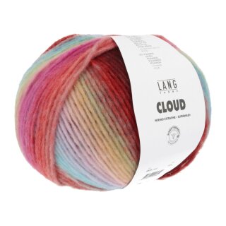 CLOUD BORDEAUX/GRÜN/BLAU 1077.0005