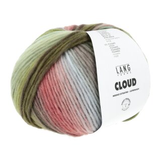 CLOUD DUNKELGRÜN/OLIVE/HELLBLAU/ROT 1077.0020