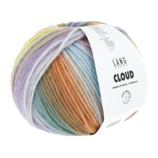 CLOUD LILA/ORANGE/GELB/GRÜN 1077.0022
