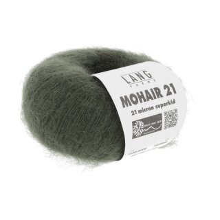 MOHAIR 21 - OLIVE DUNKEL 1120.0098