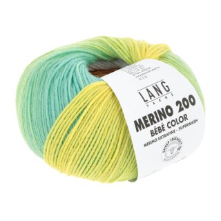 MERINO 200 BEBE COLOR ROST/MINT 155.0552