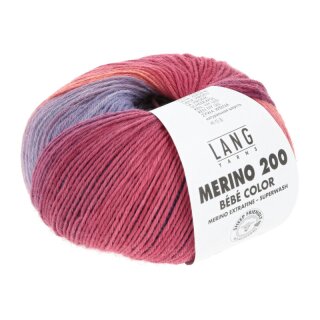 MERINO 200 BEBE COLOR REGENBOGEN 155.0553