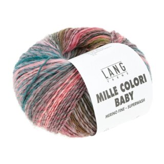 MILLE COLORI BABY ALTROSA/PETROL/OLIVE 845.0211