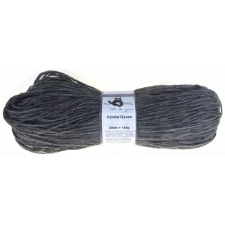 Alpake Queen - Grau-melange-Anthrazit 1400 9755