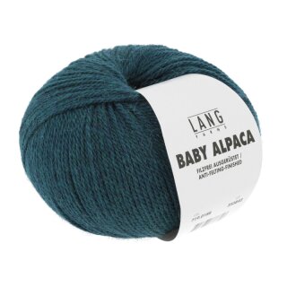 BABY ALPACA PETROL DUNKEL MÉLANGE 719.0188