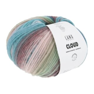 Chunky Merino Farbverlaufsgarn 100g weich mulesingfrei, cloud von Lang Yarns Wollkontor Erlangen