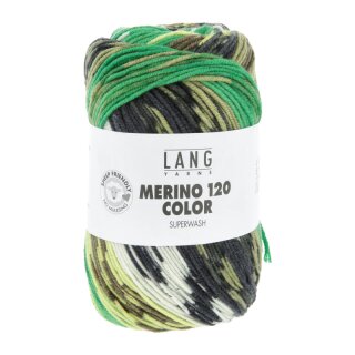 MERINO 120 COLOR GRÜN/OLIVE/LIMONE/OFFWHITE 47.0010