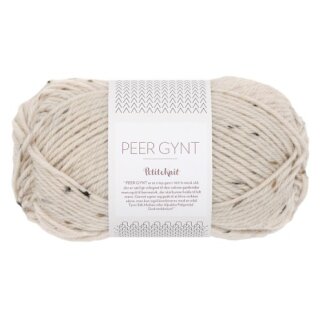 PEER GYNT by PETITEKNIT almond tweed 2512