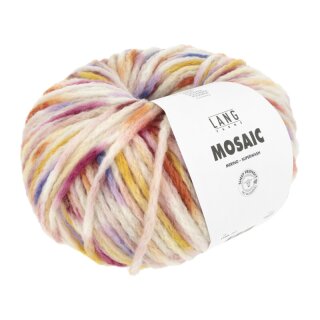 MOSAIC - BORDEAUX/LILA/PINK/GELB 1165.0002
