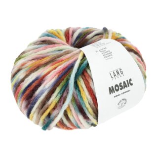 MOSAIC - PETROL/VIOLETT/ROSA/BRAUN 1165.0003