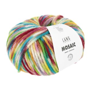 MOSAIC - ROT/TÜRKIS/GELB/GRÜN 1165.0004
