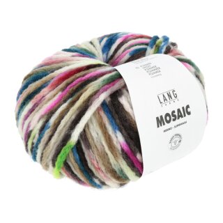 MOSAIC - BLAU/GRÜN/PINK/BRAUN 1165.0007