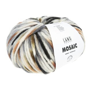 MOSAIC - OFFWHITE/GRAU/OLIVE/ZIEGEL 1165.0009