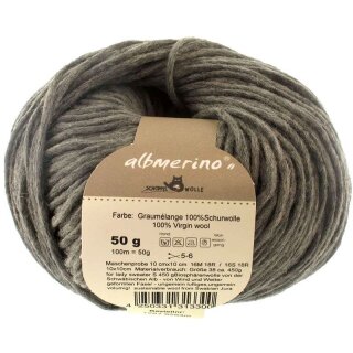 Alb Merino9263mGraumelange