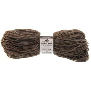 Alpaka Queen naturbelassen - Alpakabraun 1431 7873