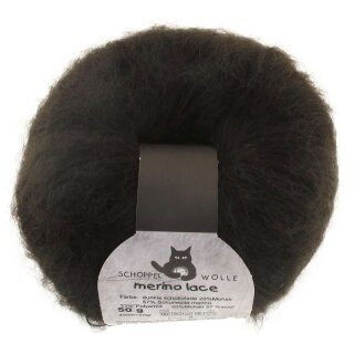 merino lace - Dunkle Schokolade1075 8495