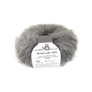 Mohair Lady Grau-Schwarz-Anthrazit 727 1387R