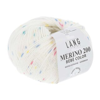 MERINO 200 BEBE COLOR Wolle von Lang Yarns