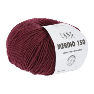MERINO 150 DUNKELROT 197.0063