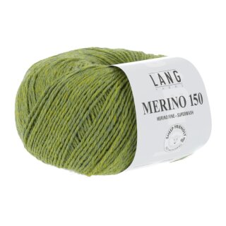 MERINO 150 HELL OLIVE MELANGE 197.0297