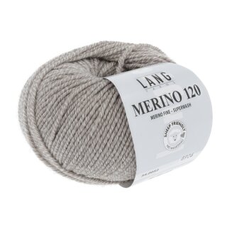 MERINO 120 WEISS/BEIGE MOULINÉ 34.0052