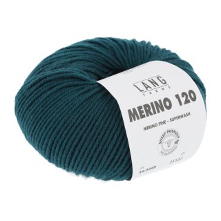 MERINO 120 PETROL DUNKEL 34.0288