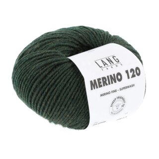 MERINO 120 OLIVE CHANTE CLAIRE 34.0398