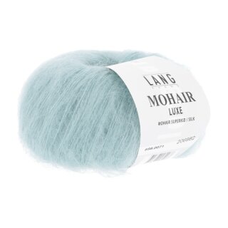 MOHAIR LUXE EISBLAU 698.0071