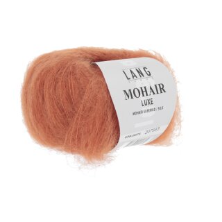 MOHAIR LUXE DUNKEL ORANGE 698.0075