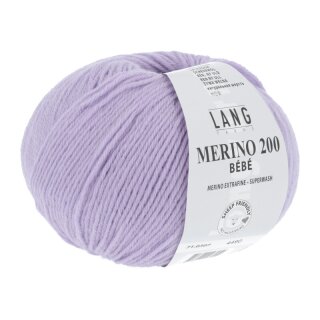 MERINO 200 BEBE FLIEDER 71.0307