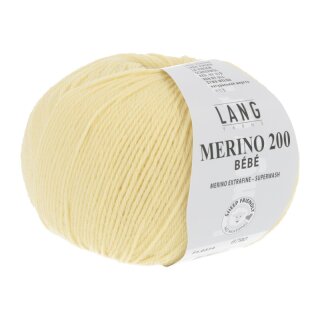 MERINO 200 BEBE GELB 71.0314