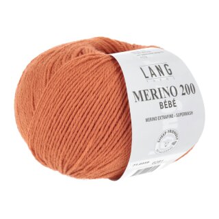 MERINO 200 BEBE ORANGE 71.0359