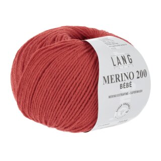 MERINO 200 BEBE ROT 71.0360