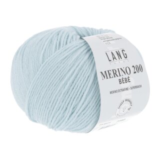 MERINO 200 BEBE EISBLAU 71.0371