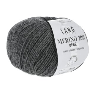 MERINO 200 BEBE DUNKELGRAU MELANGE 71.0405