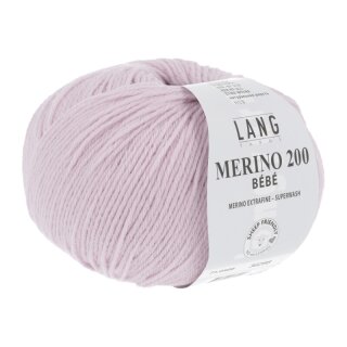 MERINO 200 BEBE ROSA HELL 71.0509