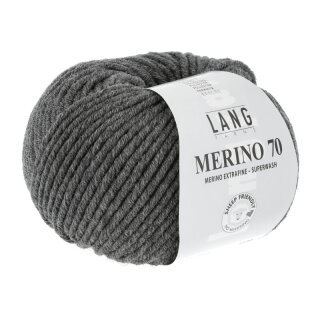 MERINO 70 MÉLANGE DUNKELGRAU 733.0005