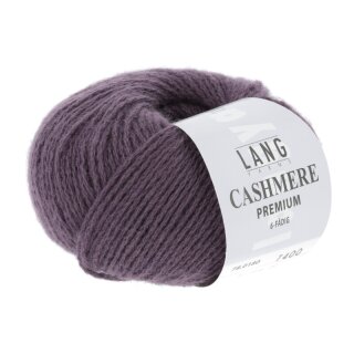 CASHMERE PREMIUM AUBERGINE MELANGE 78.0180
