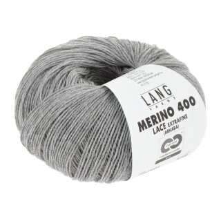 MERINO 400 LACE HELLGRAU MELANGE 796.0003