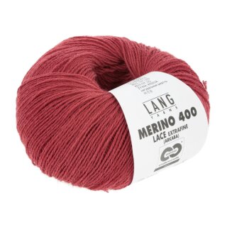 MERINO 400 LACE ROT MELANGE 796.0061